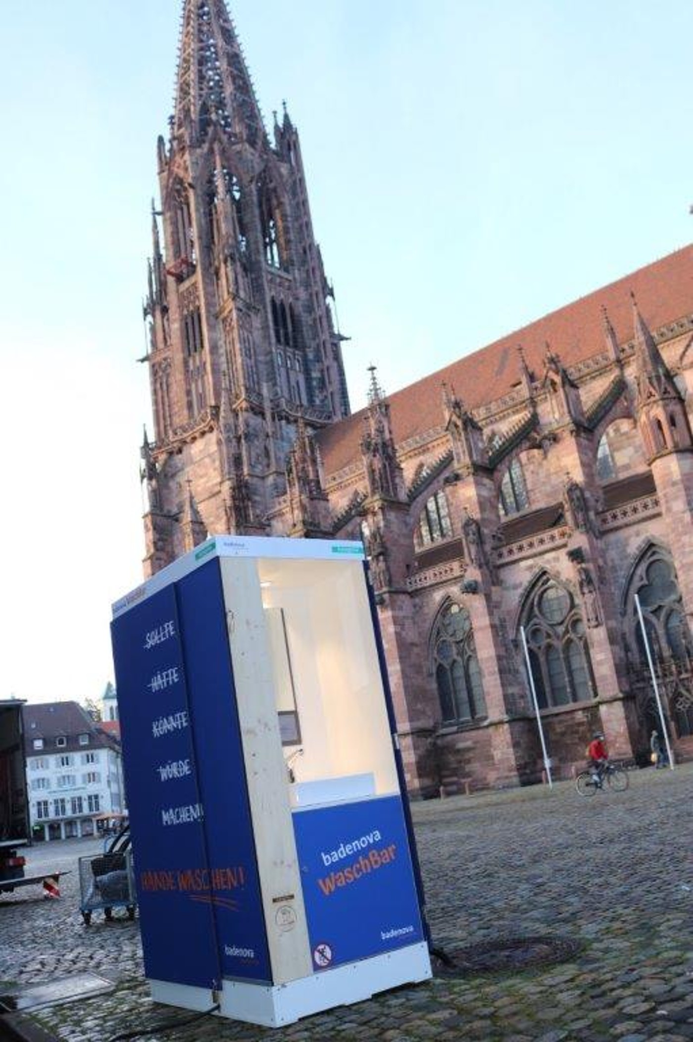 badenova macht WaschBar winterfest